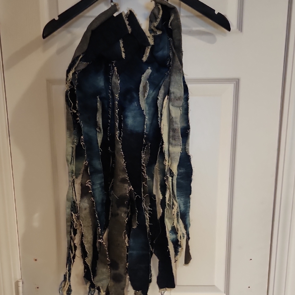 Gasoline Glamour Denim Necklace 1